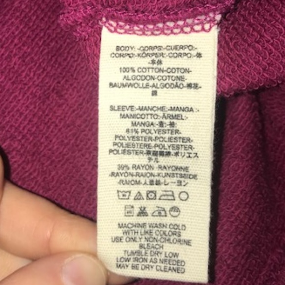 Free People Pink Bell Sleeve Relaxed Crop Sweater - Picture 7 of 8